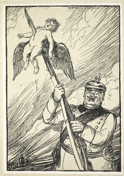 The Gentle German, illustration from The Kaiser